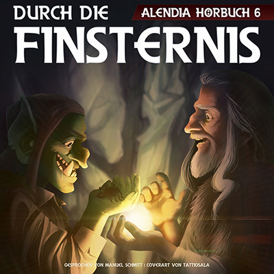 Fantasy Hörbuch DURCH DIE FINSTERNIS von Rumpel